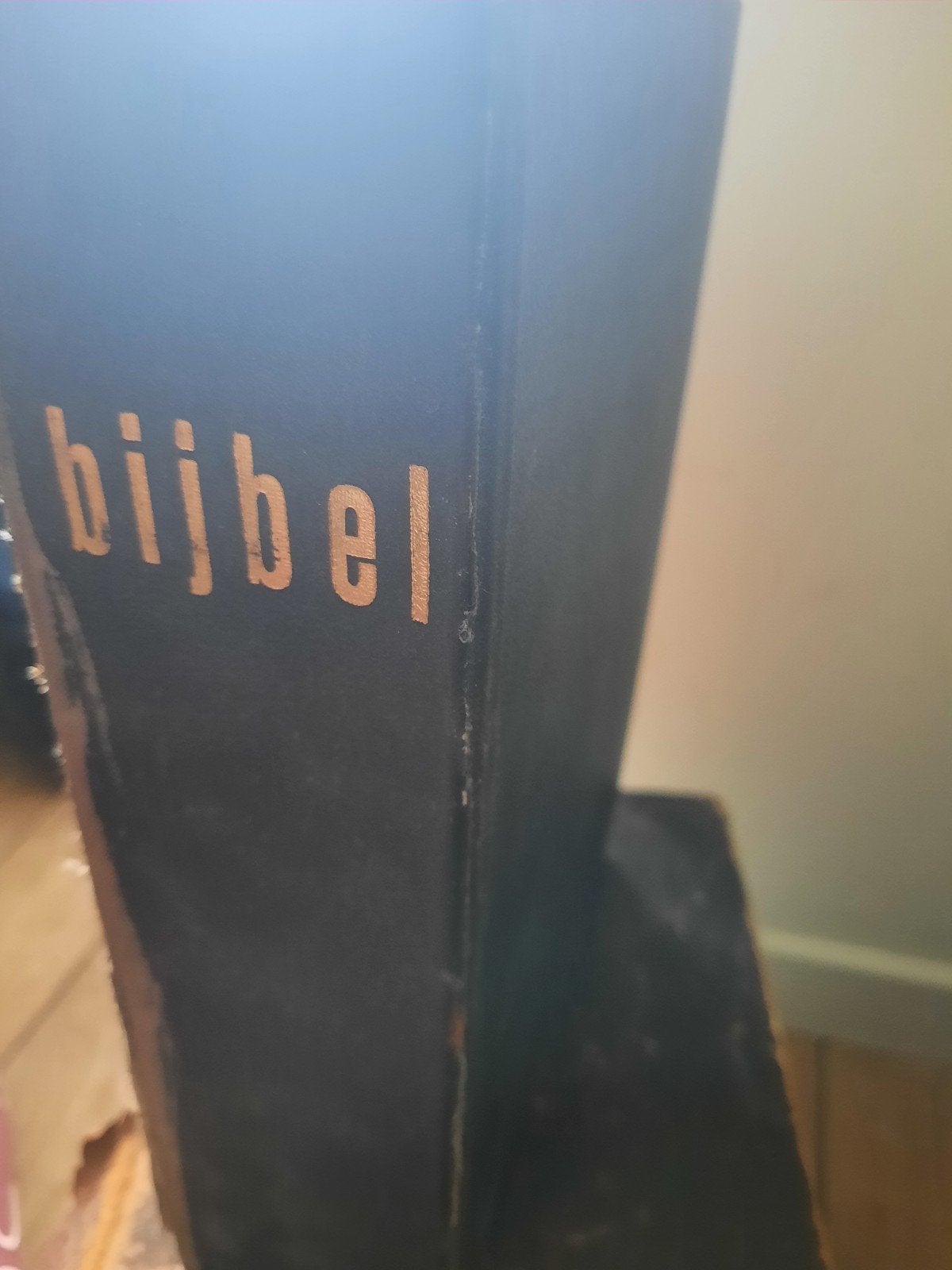 Oude Bijbel groot formaat - De Ganse Heilige Schrift, Ophalen of Verzenden, Diverse auteurs