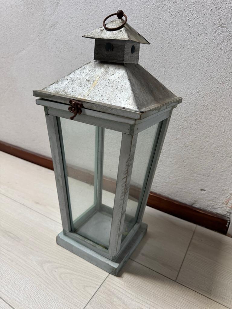 Decoratieve lantaarn, landelijke stijl, Ophalen, Gebruikt