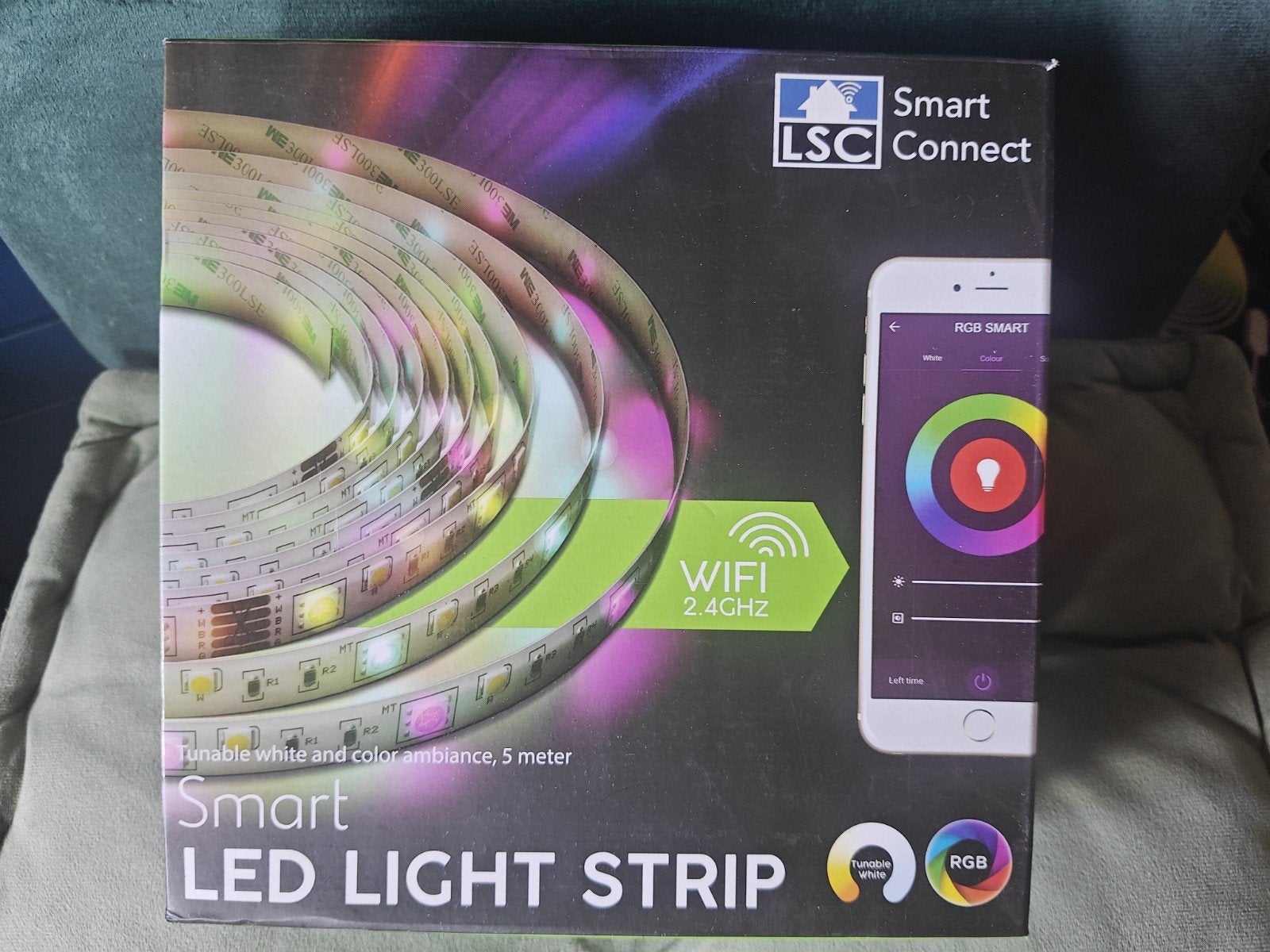 LSC Smart Connect LED Strip 5m RGB Tunable White, Huis en Inrichting, Lampen | Overige, Ophalen of Verzenden, Nieuw, Modern, Smart Home, Sfeerverlichting