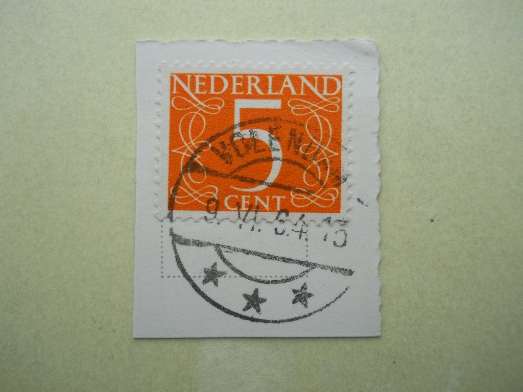 Nederland 1946 Cijfer Nvph.465 Rondstempel Volendam, Postzegels en Munten, Ophalen of Verzenden, Na 1940, Gestempeld