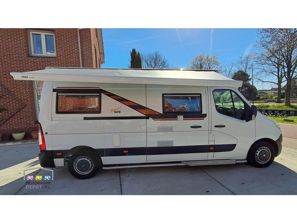 Renault Master 620 Prof. ingebouwd! / zonnepaneel, Overige merken, Buscamper of Camperbus, Tot en met 2, Bedrijf