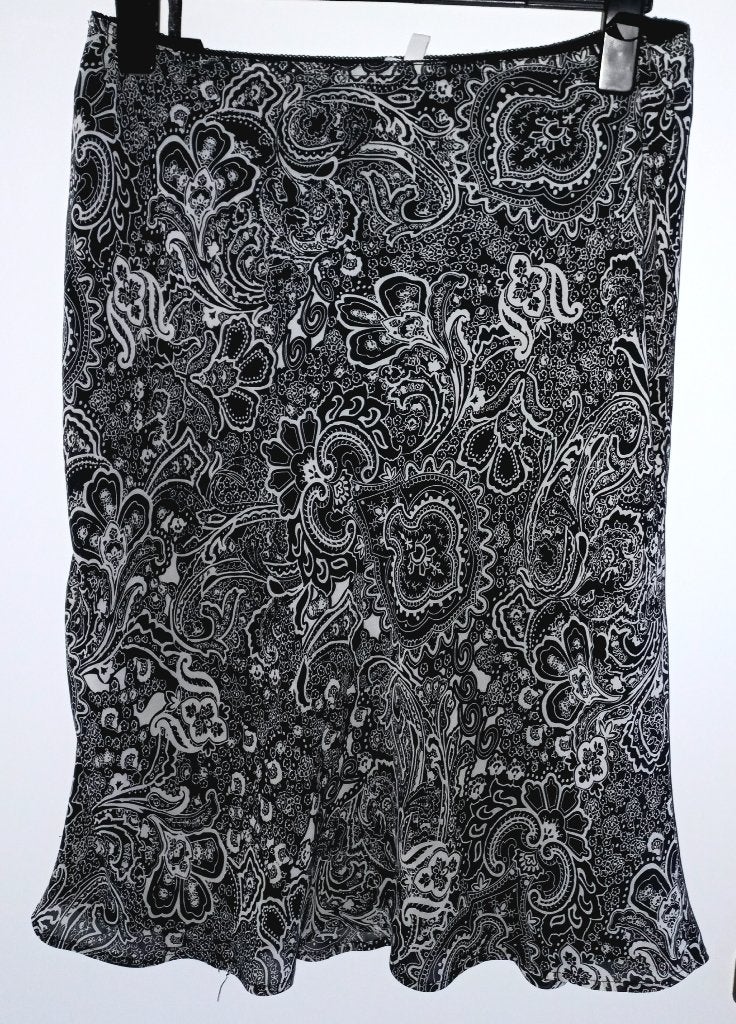 Biaggini rok maat 40, Kleding | Dames, Rokken, Zo goed als nieuw, Maat 38/40 (M), Zwart, Onder de knie, Ophalen of Verzenden