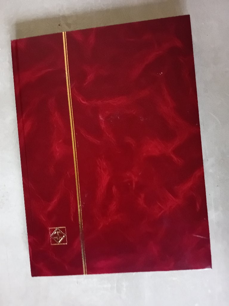 Stockboek Roodbruin Leuchtturm Vuurtoren 16 bl. 32 pag., Postzegels en Munten, Verzenden, Verzamelalbum