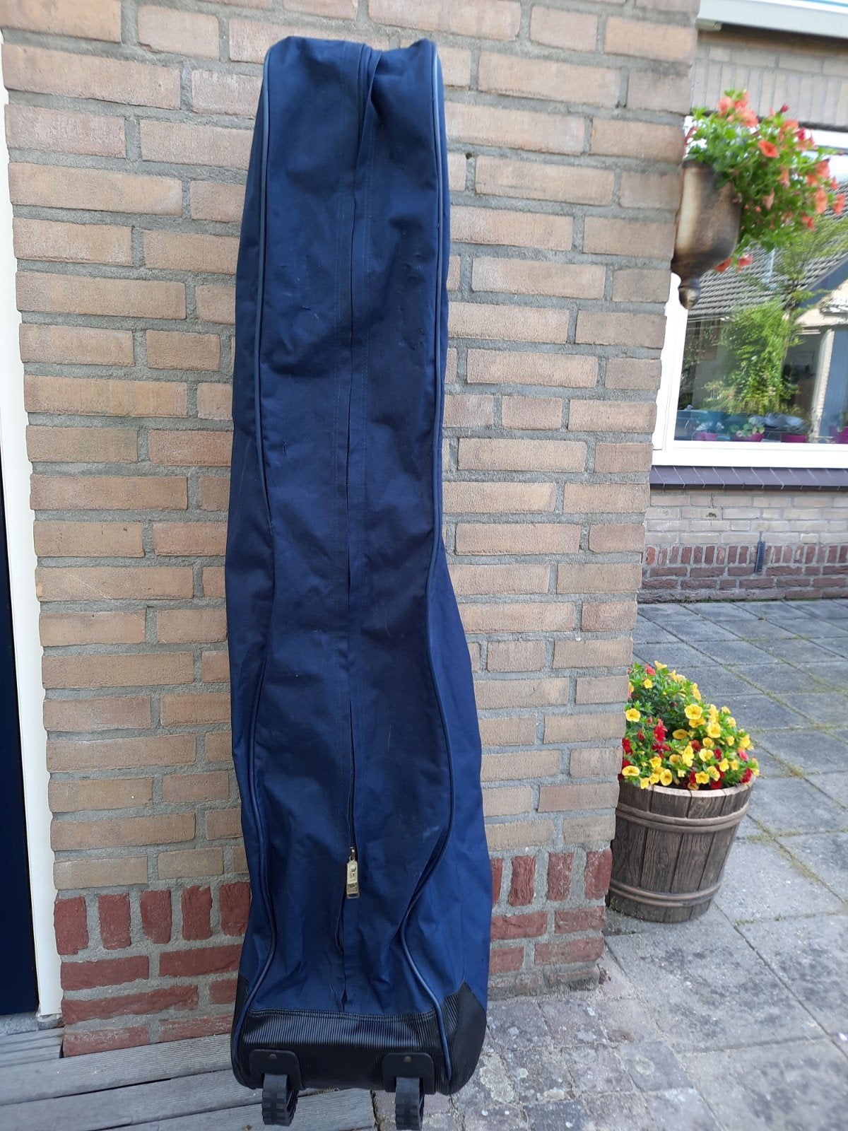 Bullet High Roller, golf reistas, met wielen, donkerblauw, Ophalen of Verzenden, Zo goed als nieuw, Tas, Overige merken