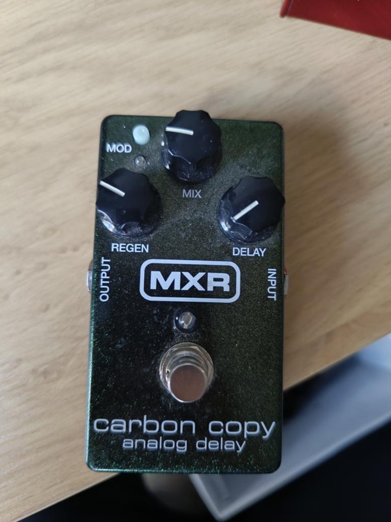 MXR Carbon Copy Analog Delay, Muziek en Instrumenten, Ophalen of Verzenden, Zo goed als nieuw, Delay of Echo