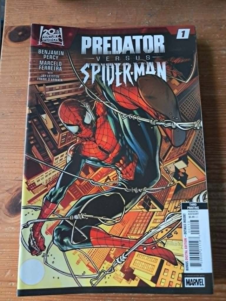 Predator versus spider-man, Boeken, Strips | Comics, Ophalen, Amerika, Benjamin Percy, Nieuw