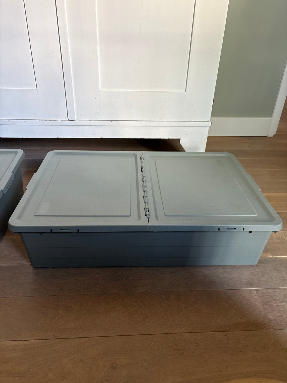 Ikea Sockerbit opbergbox met deksel 2 stuks, Ophalen, Zo goed als nieuw