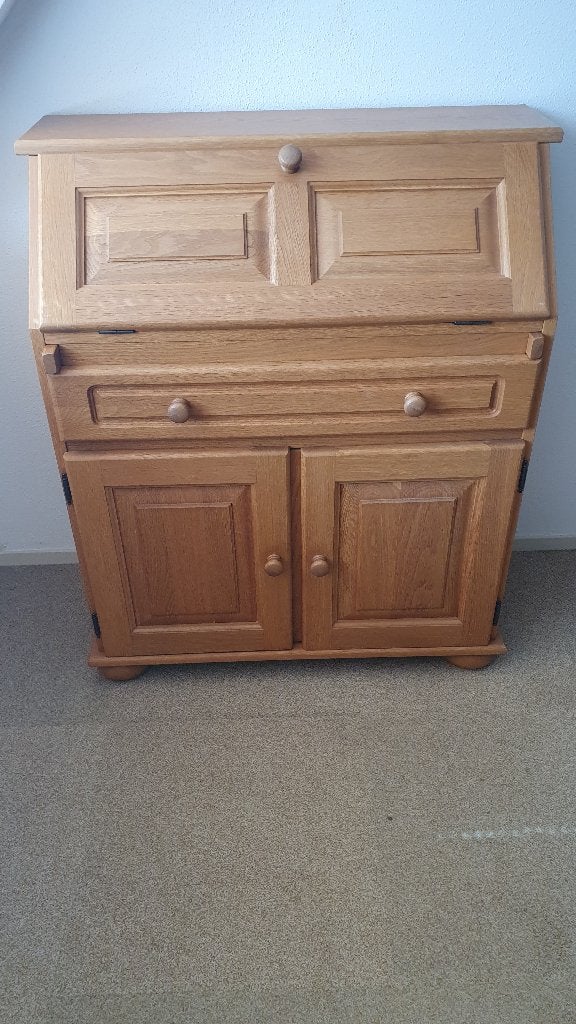 Secretaire, eikenhout, Ophalen
