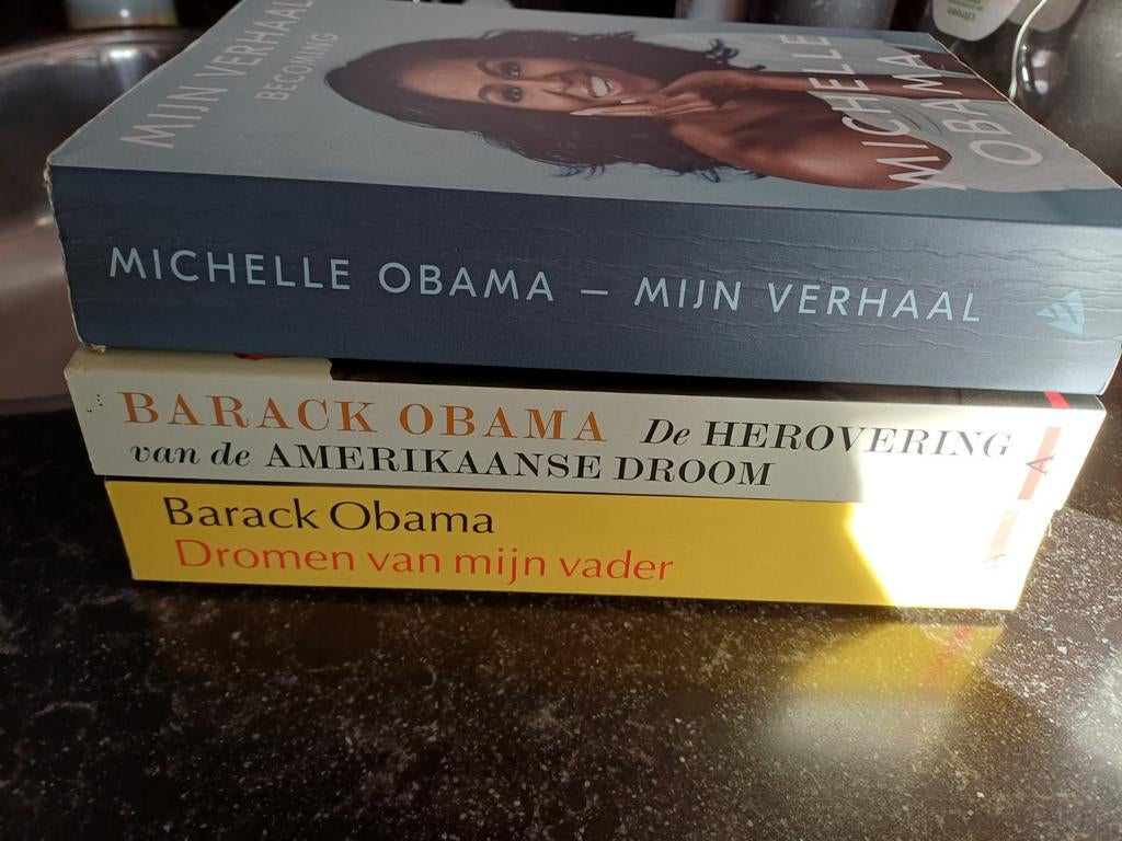 Boeken Obama, Ophalen of Verzenden, Zo goed als nieuw, Overige