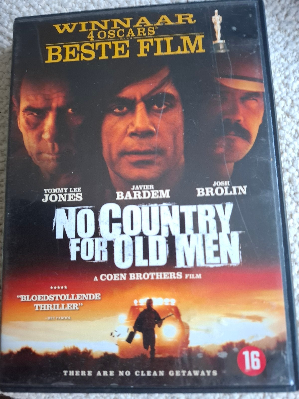 no country for old men, Vanaf 16 jaar, Ophalen of Verzenden, Zo goed als nieuw, Actiethriller