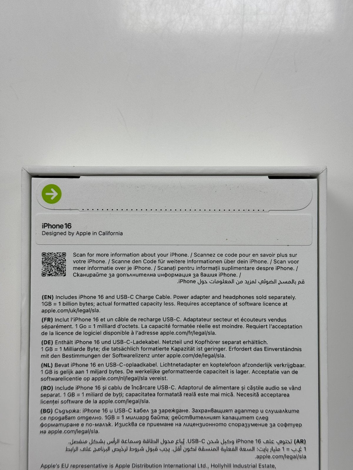 iPhone 16 128GB nieuw, Ophalen, 128 GB, Zwart, Nieuw