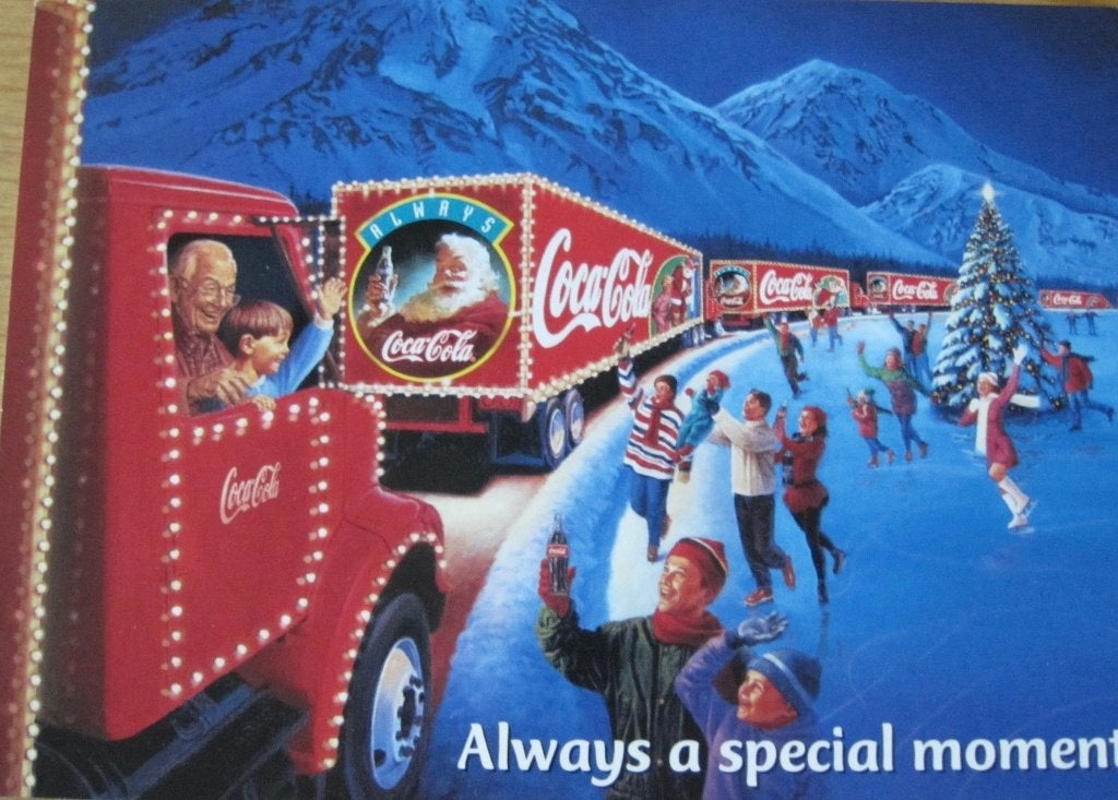 Boomerang - de Coca Cola vrachtwagen karavaan - nieuw, Verzenden, 1980 tot heden, Ongelopen, Overige thema's