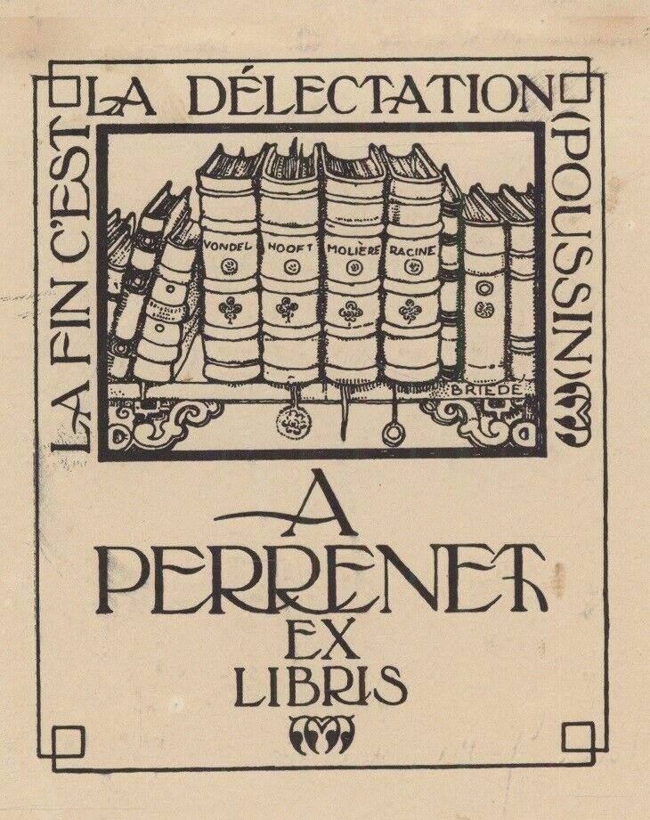 2106 Ex Libris Nederland : Johan Briedé, 1945, Verzenden