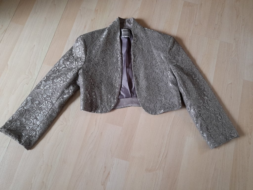 GEVOERD JASJE MAAT M, Kleding | Dames, Ophalen of Verzenden, Zo goed als nieuw, Maat 38/40 (M), Jasje