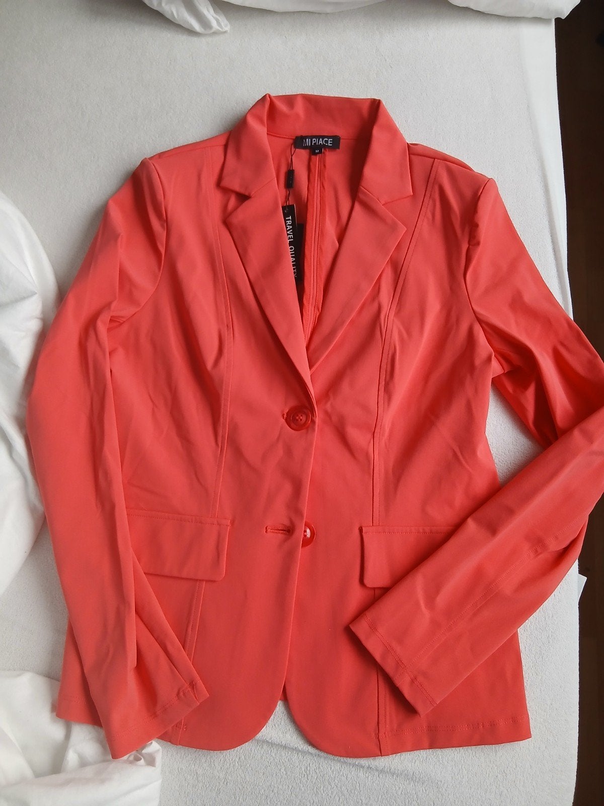 Mi Piace Coral blazer Nieuw mt m, Ophalen of Verzenden, Nieuw, Maat 38/40 (M)