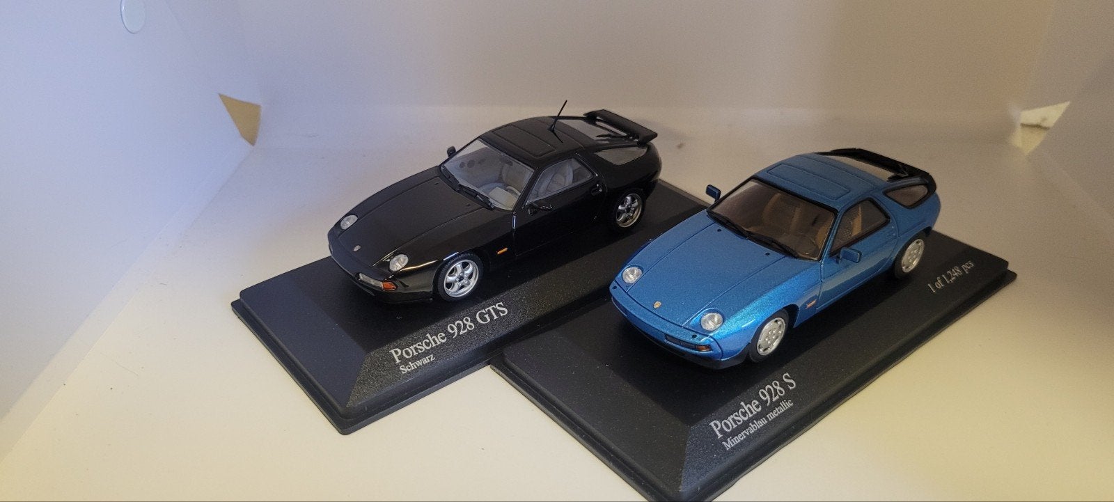 Minichamps Porsche 928 S en 928 GTS, Ophalen of Verzenden, Nieuw, Auto, MiniChamps