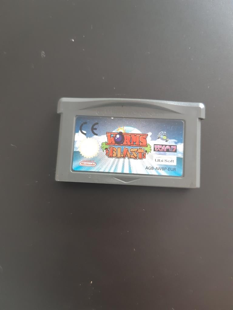 Worms Blast - Game Boy Advance (GBA) - Ubi Soft, Spelcomputers en Games, Games | Nintendo Game Boy, Ophalen, Puzzel en Educatief