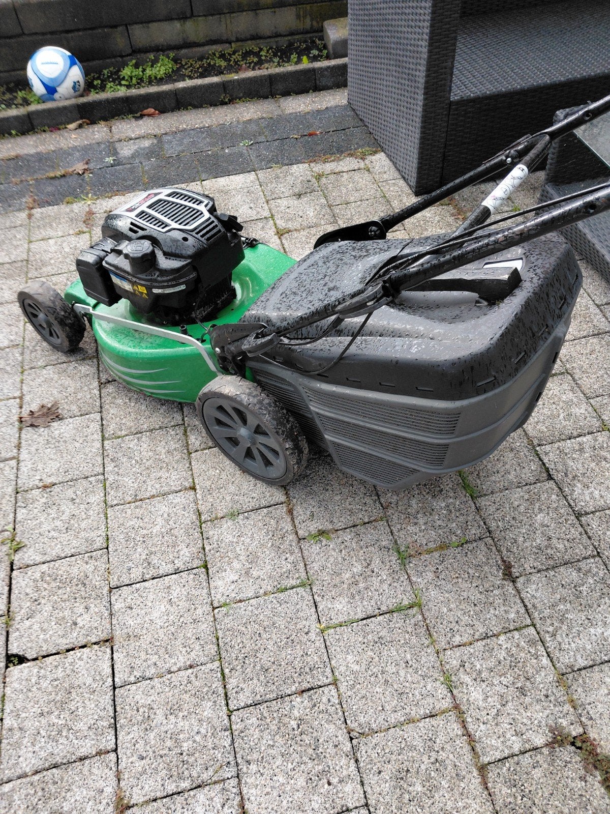 Raiffeisen Gartenkraft RMBA 51 HW Benzine Grasmaaier, Ophalen, Cirkelmaaier, Gebruikt, Opvangbak