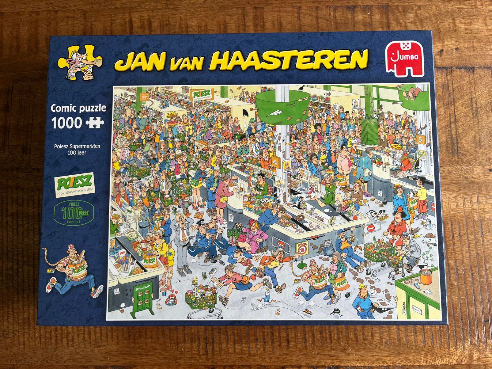 Nieuw jan van haasteren speciale poiesz supermarkten editie, Ophalen of Verzenden, 500 t/m 1500 stukjes, Zo goed als nieuw