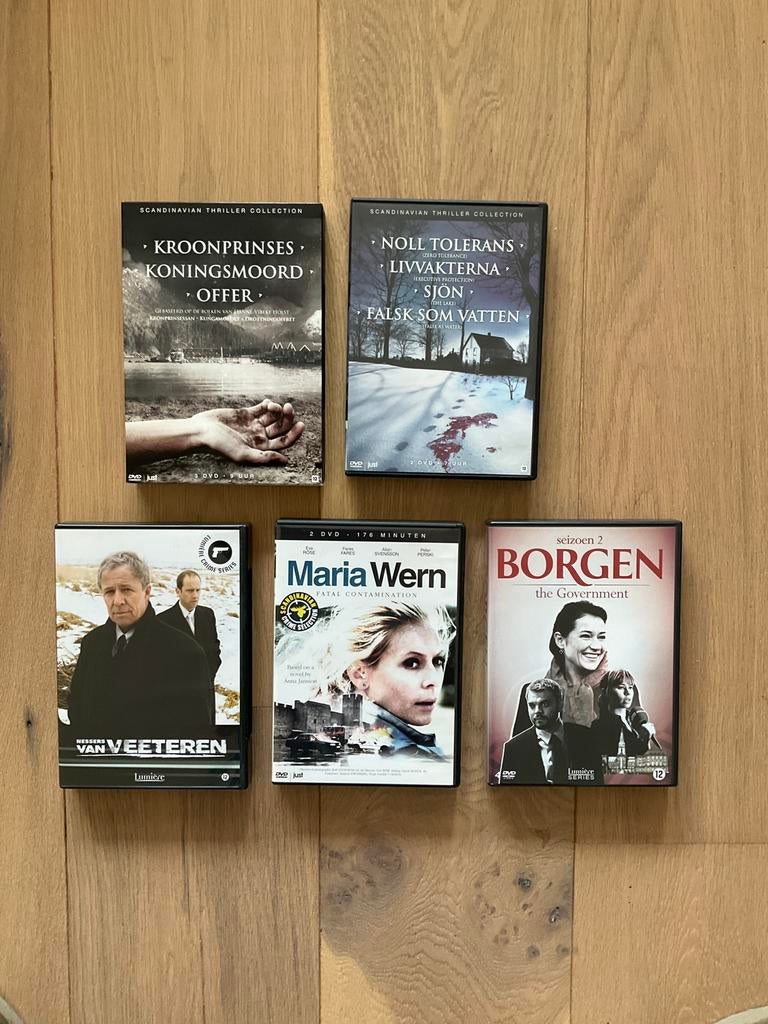 DVD’s: Scandinavische series., Cd's en Dvd's, Dvd's | Tv en Series, Ophalen of Verzenden, Gebruikt