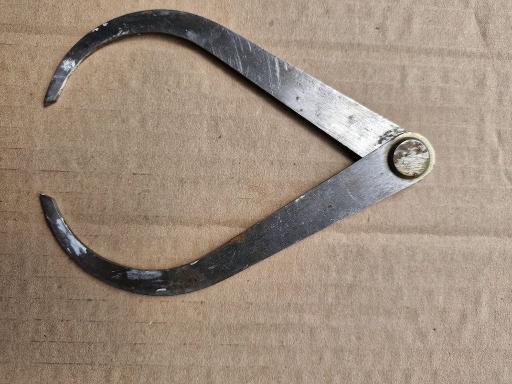 buitentaster / kromme passer /  tastpasser, Ophalen, Gebruikt, Overige typen, Overige merken