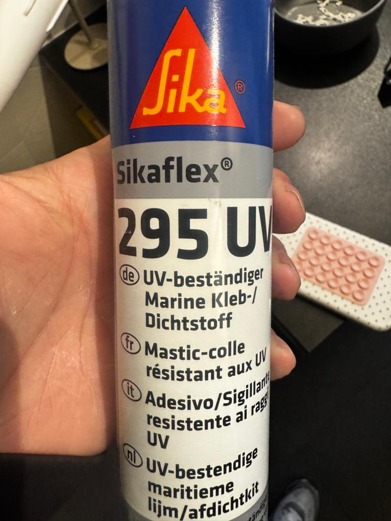 Sikaflex 295 UV Maritieme Lijm/Afdichtkit WIT, Ophalen of Verzenden, Nieuw, Onderhoud en Reparatie