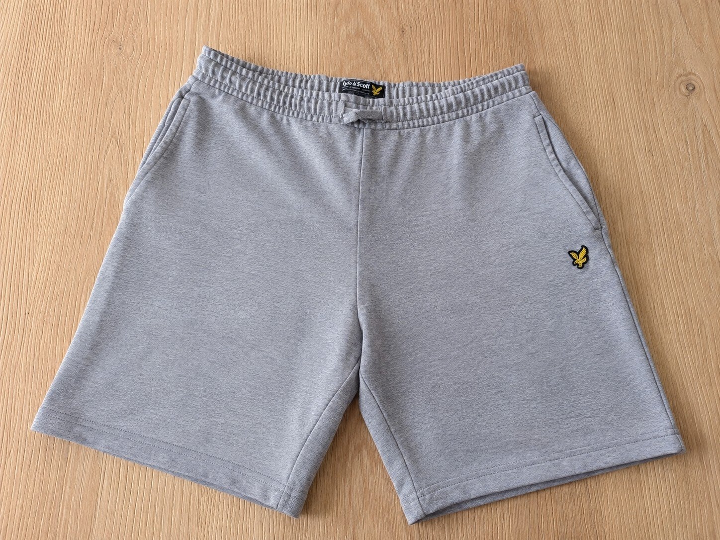 Lyle & Scott Junior Grijze Sweatshorts - Maat 15/16 jaar, Ophalen of Verzenden, Zo goed als nieuw