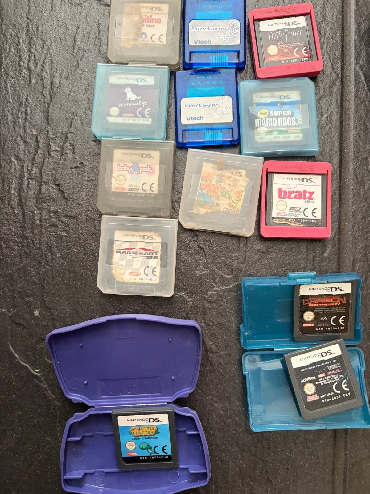 Diverse collectie games: Nintendo DS, Game Boy Advance, PS2, Spelcomputers en Games, Games | Nintendo Game Boy, Ophalen, Gebruikt
