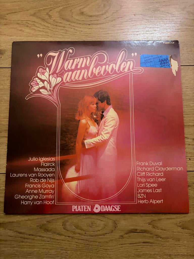 Warm Aanbevolen - Diverse Artiesten LP / Vinyl, 1980 - 1989, Ophalen of Verzenden, Zo goed als nieuw, Complilatie