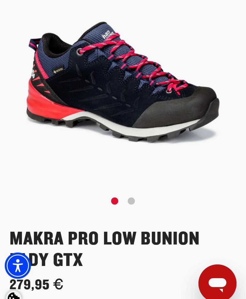Hanwag Bunion wandelschoenen te koop, Ophalen, Zo goed als nieuw, Schoenen