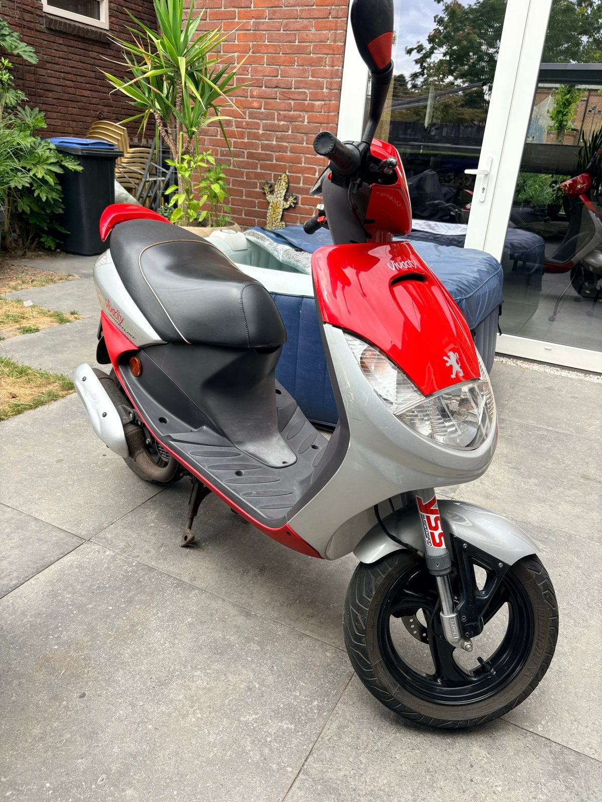 Peugeot Vivacity 2-takt snor scooter, Ophalen, Tweetakt, Gebruikt, Maximaal 45 km/u