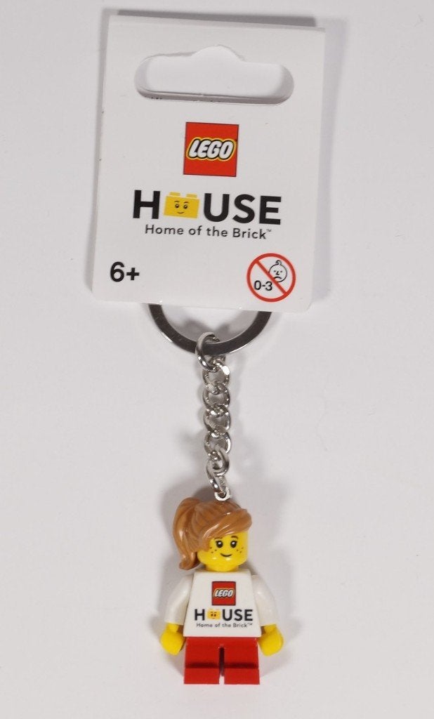 853713 - Gear: Lego House Girl Keychain, Hello@support.lego.com, Lego, Nieuw, Ophalen of Verzenden