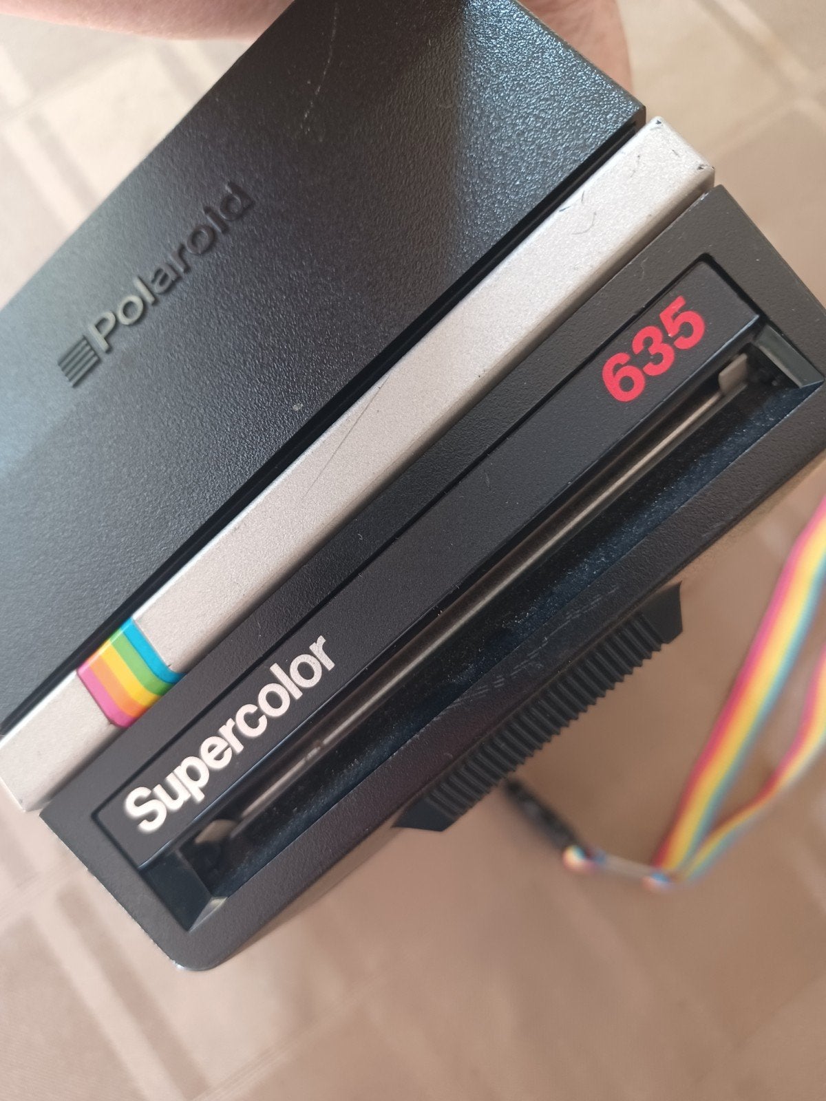 Polaroid Supercolor 635 Instant Camera - Vintage, Audio, Tv en Foto, Fotocamera's Analoog, Ophalen of Verzenden, Gebruikt, Polaroid
