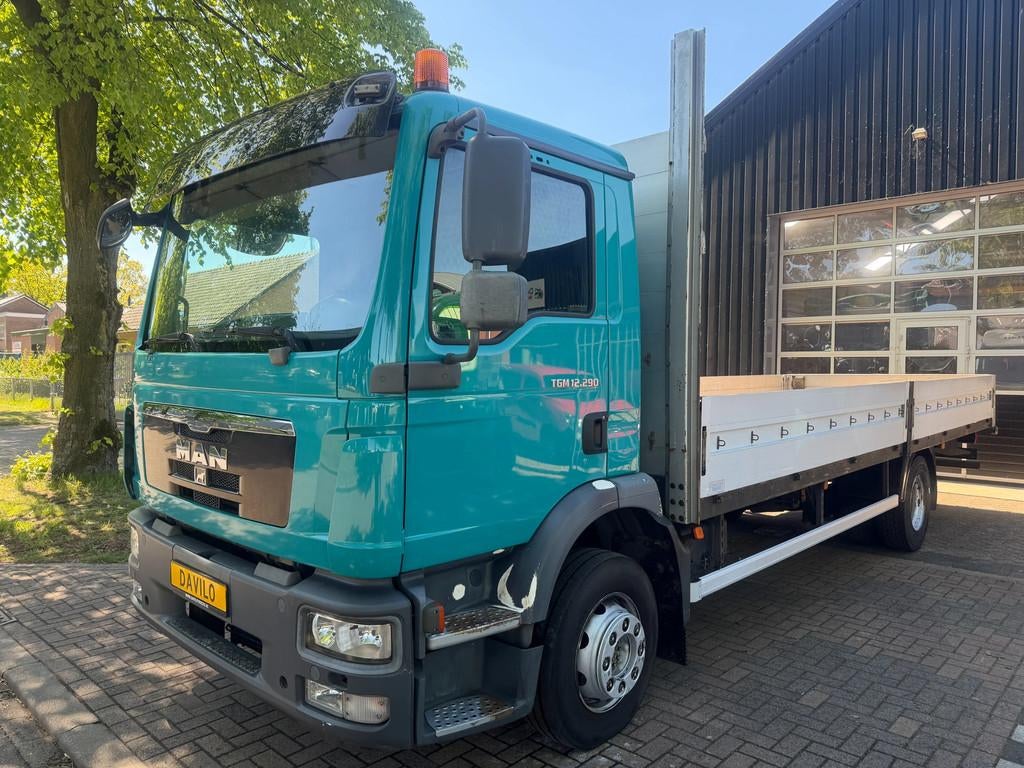 MAN TGM 12.290 Open Laadbak – 15.000 kg – Origineel Duit, Euro 5, Achterwielaandrijving, Bedrijf, Diesel