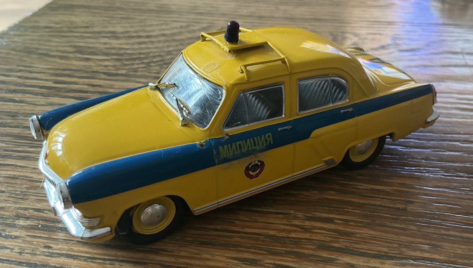 Verkeers Politie GAZ-21R VOLGA RUSLAND SOVJET AGOSTINI, Ophalen of Verzenden, Gebruikt, Auto, Overige merken