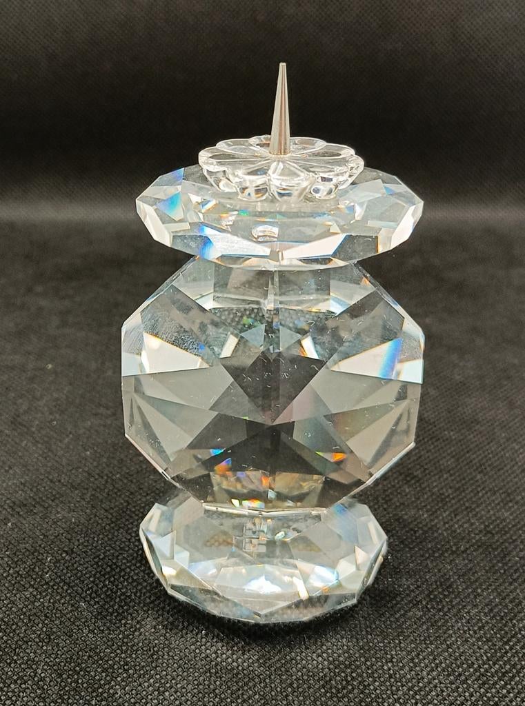 Swarovski kandelaar, ., Ophalen of Verzenden, Zo goed als nieuw, Figuurtje