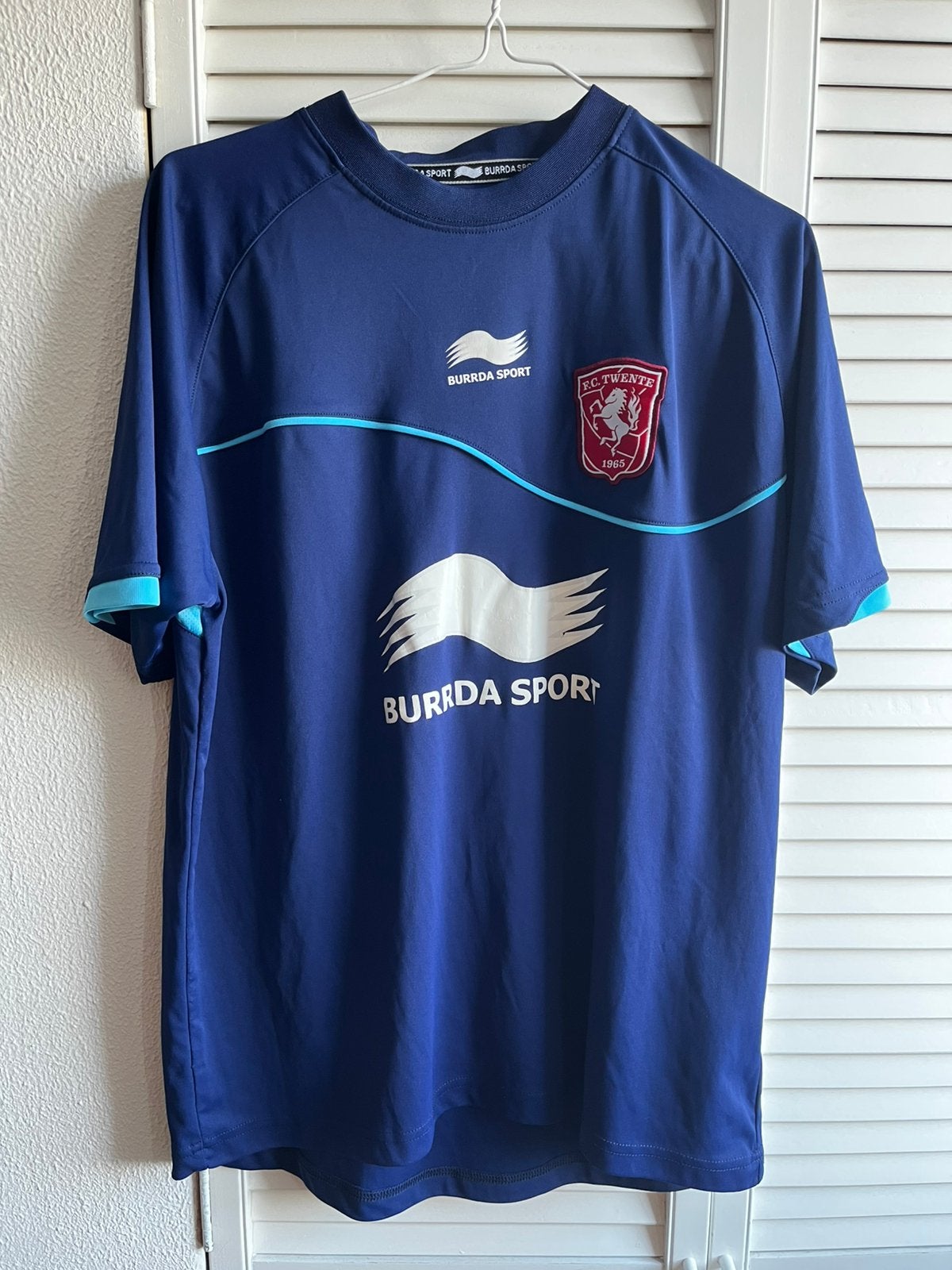 FC Twente 2011/2012 training shirt, Ophalen of Verzenden, Gedragen, Maat 52/54 (L), Blauw