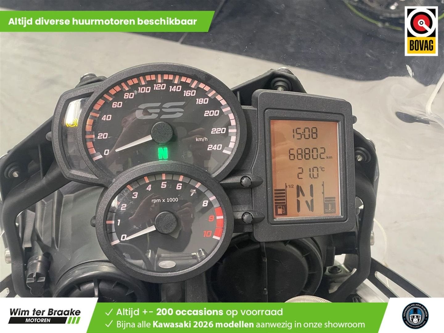 Bmw F 700 GS ABS (bj 2013) 67,000 km, Motoren, 2 cilinders, Motorrijbewijs A, Bedrijf, Onbekend