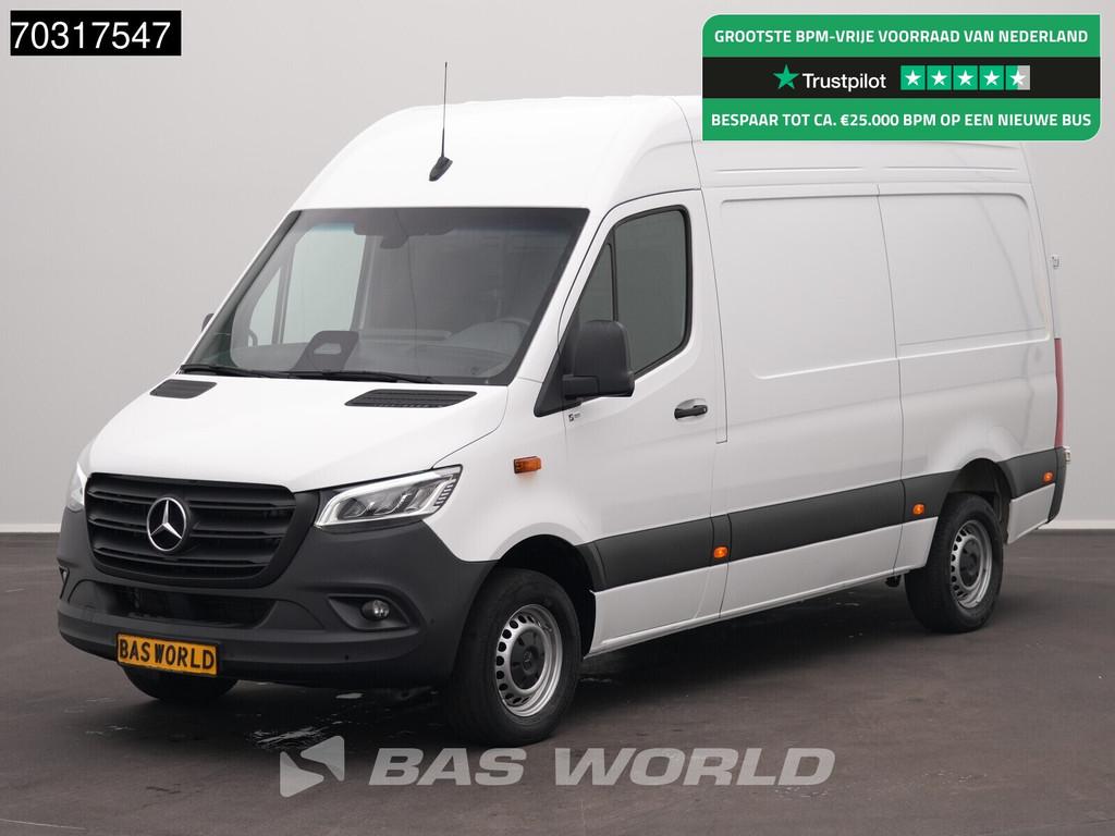 Mercedes Sprinter 317 CDI Automaat 2025 Model L2H2 LED Navi, Auto's, Automaat, Stof, Gebruikt, Euro 6