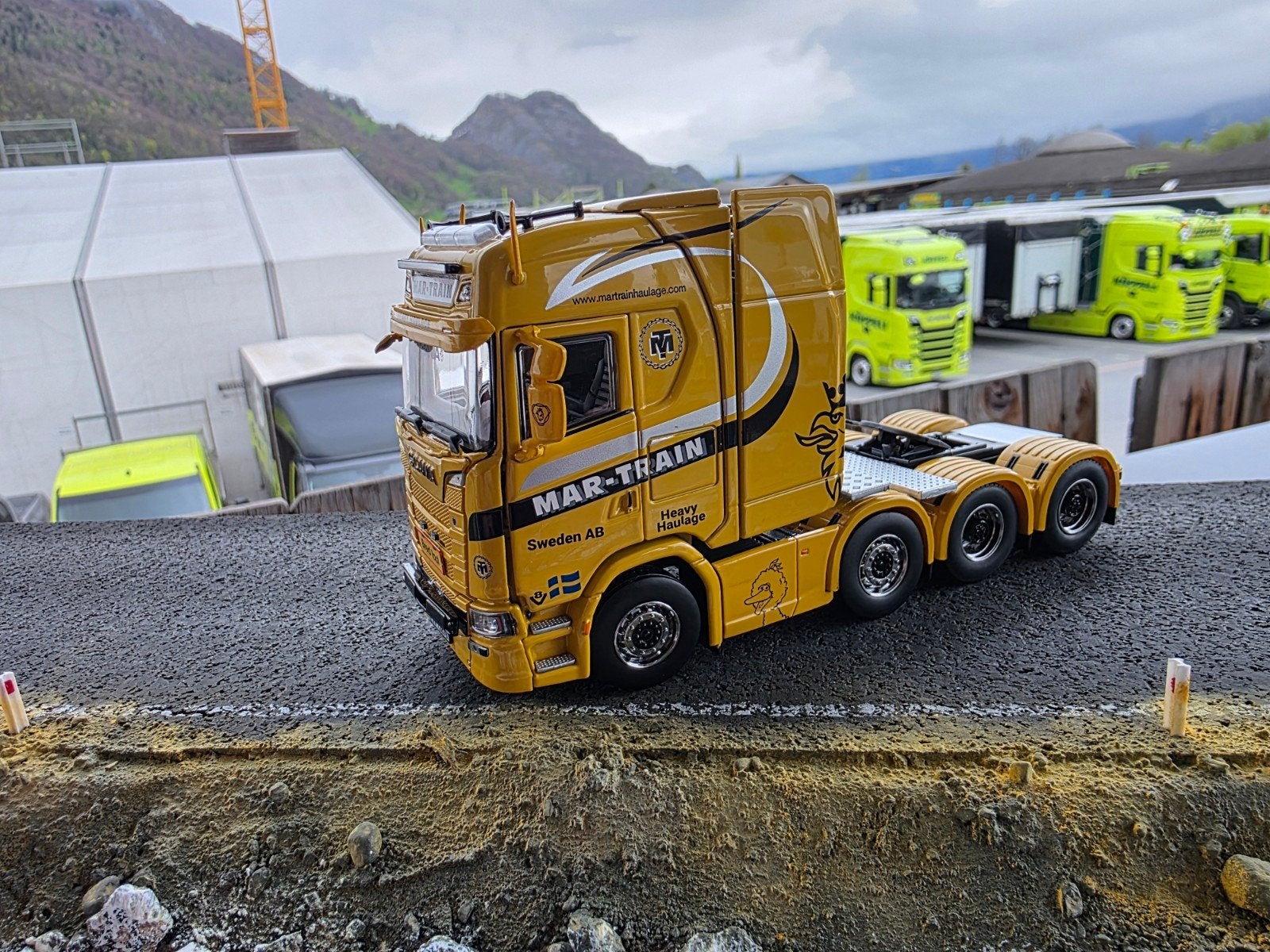 IMC 1:50 Scania Mar-Train Heavy Haulage, Overige merken, 1:50 of kleiner, Verzenden, Nieuw