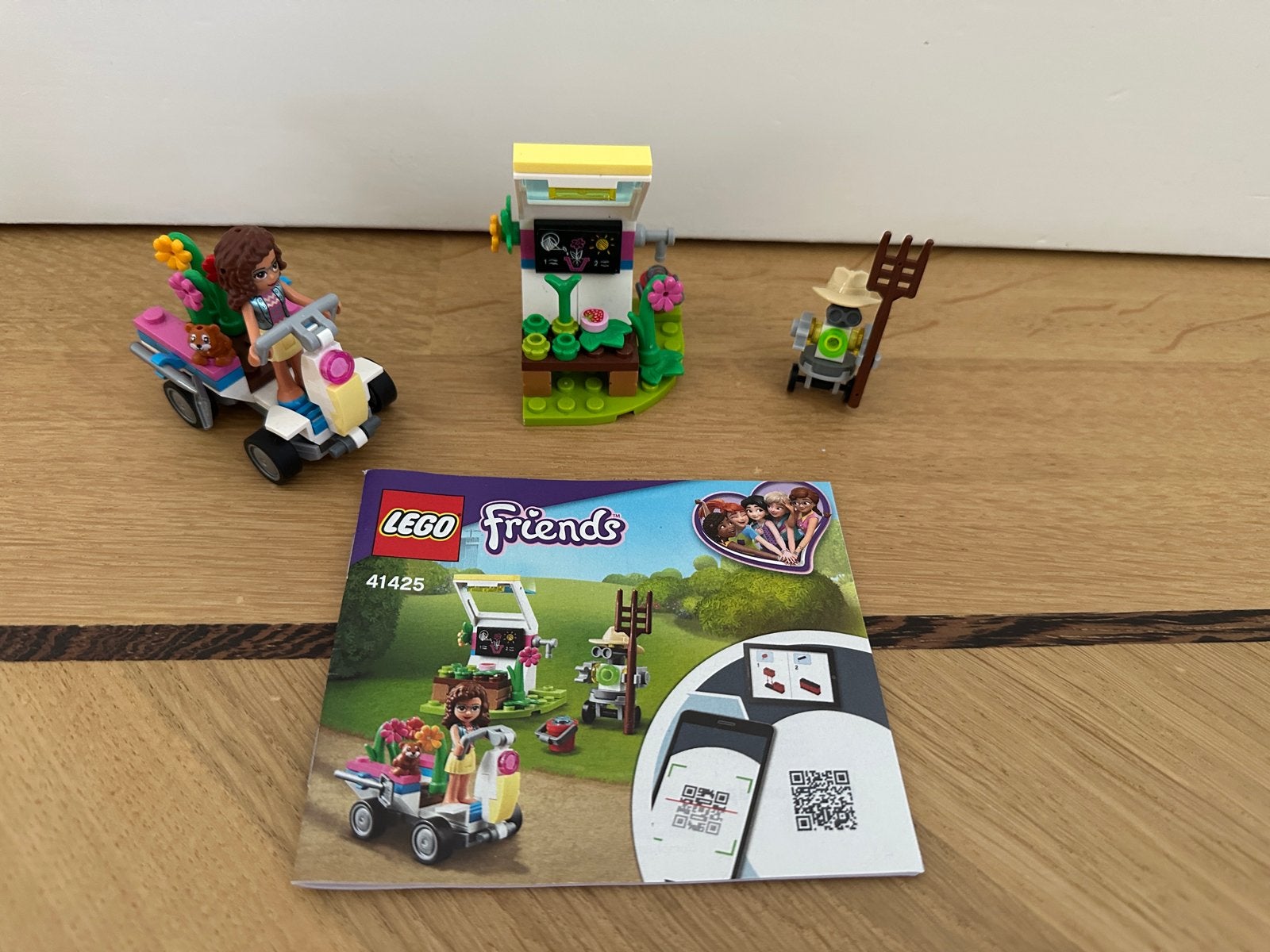Lego Friends Olivia’s bloementuin compleet - 41425, Lego, Friends, Ophalen of Verzenden, Zo goed als nieuw