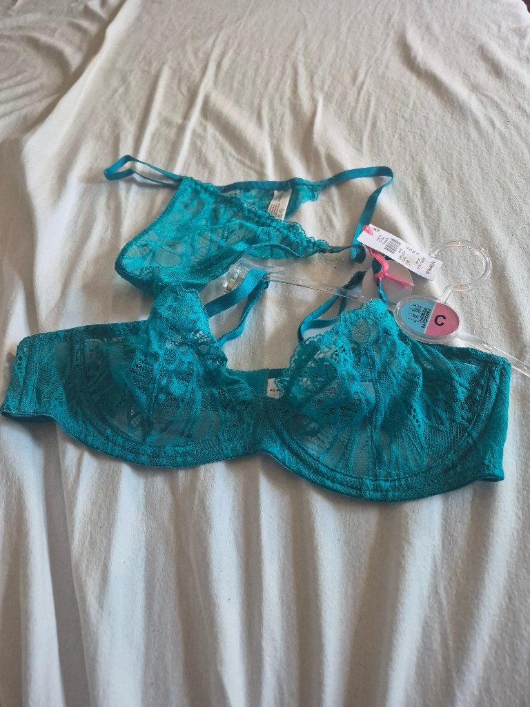 nieuw bh setje mt70c (blauwgroen), Primark, Ophalen, Blauw, Setje