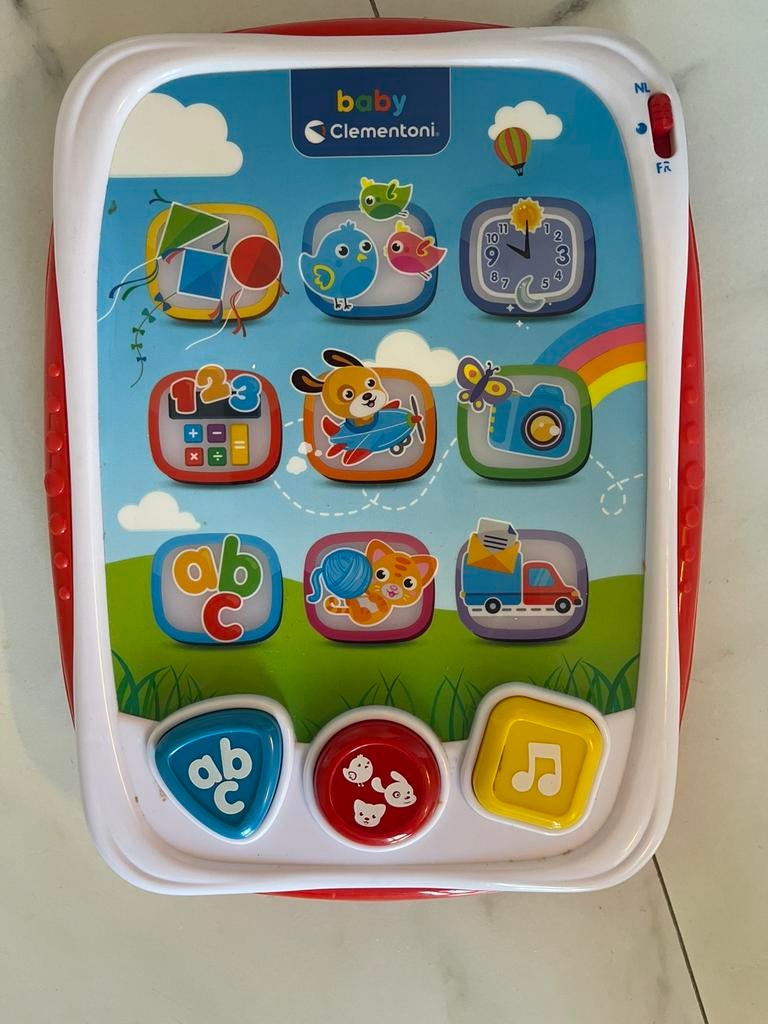 Clementoni baby tablet, Ophalen of Verzenden, Zo goed als nieuw, Jongen of Meisje