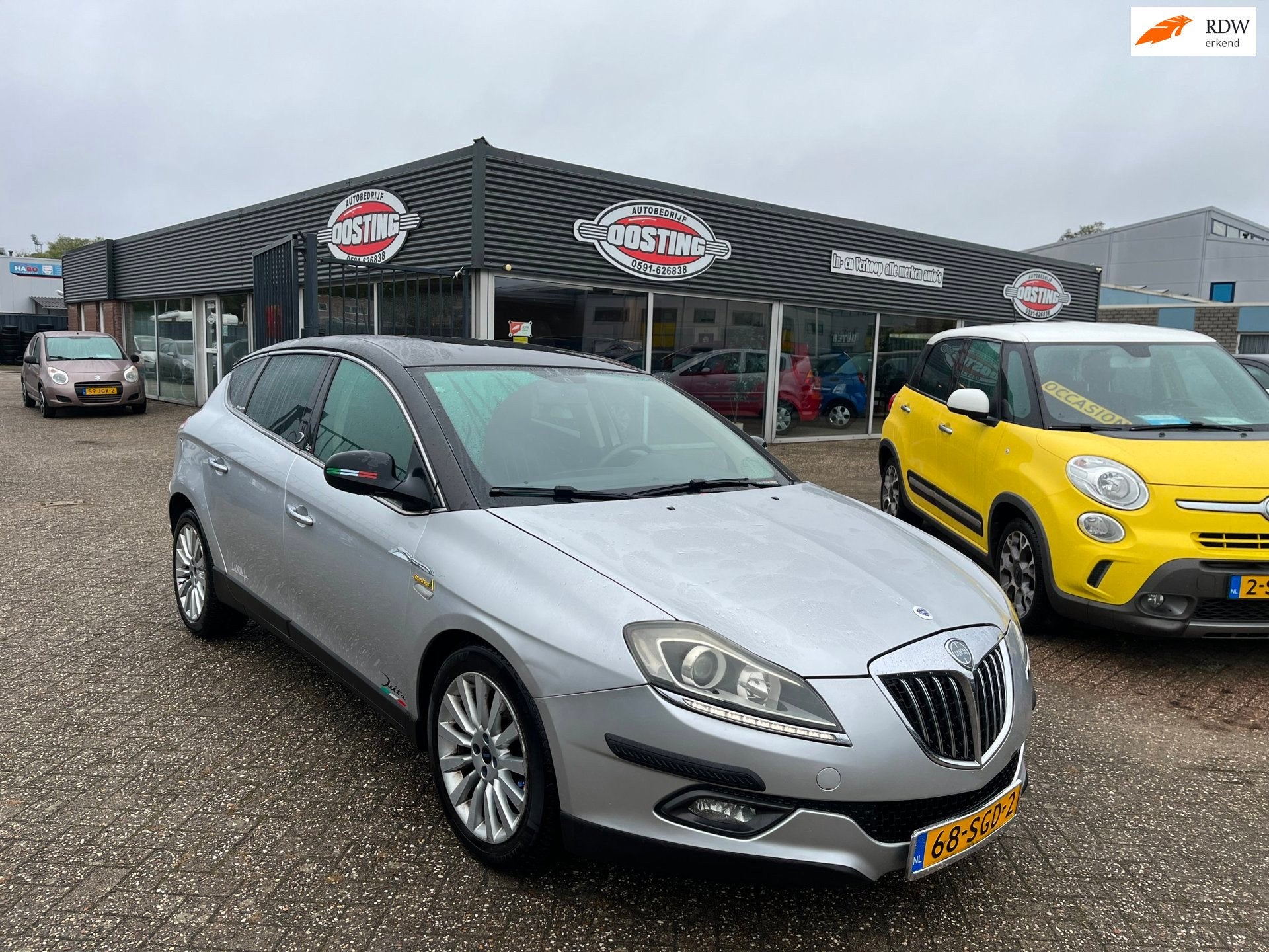 Lancia Delta 1.4-16V Argento(st-bekr,clima,cruise,6versn,bj0, Auto's, Voorwielaandrijving, Gebruikt, 150 pk, 14 km/l