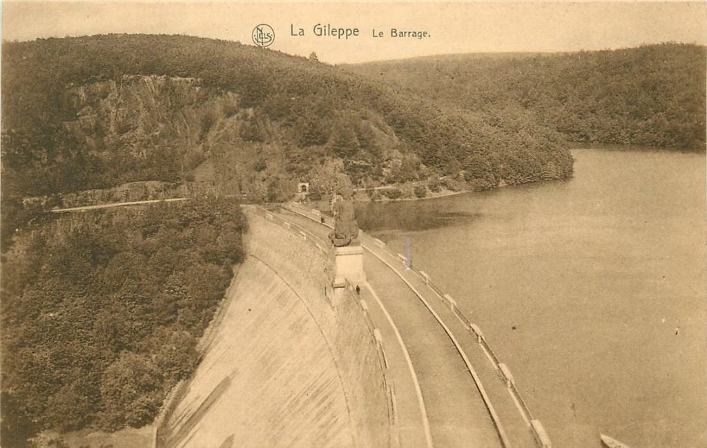 702-024-033 La Gileppe Le Barrage, Verzenden, Voor 1920, Overig Europa