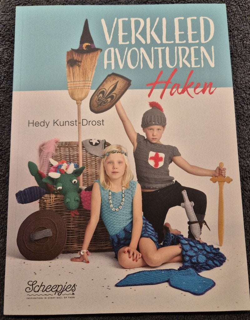 Verkleedavonturen Haken - Hedy Kunst-Drost, Hobby en Vrije tijd, Breien en Haken, Nieuw, Haken, Patroon of Boek, Ophalen of Verzenden