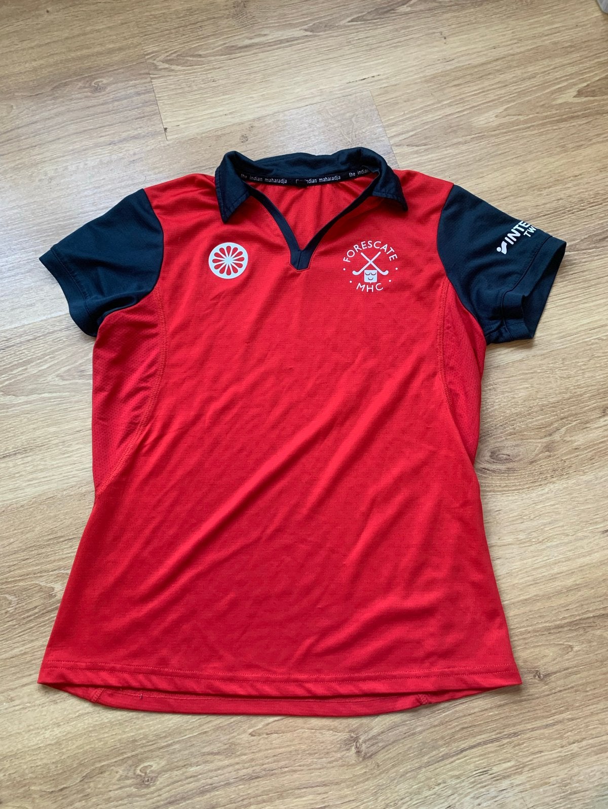 Rood sportshirt MHC Forescate, maat S, Overige typen, Ophalen of Verzenden, Maat 36 (S), Gedragen
