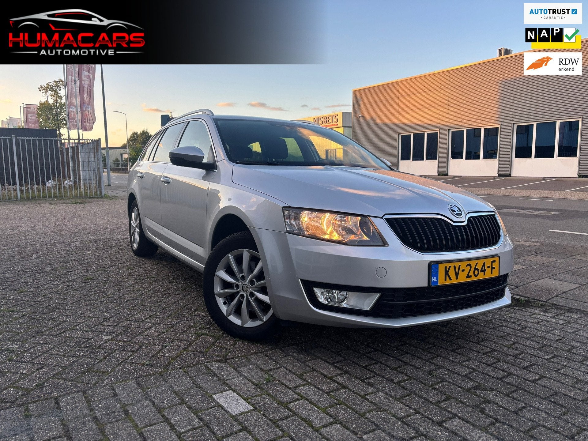 Skoda Octavia Combi 1.0 TSI Greentech Ambition Business|Auto, Auto's, Stof, Gebruikt, 116 pk, Origineel Nederlands