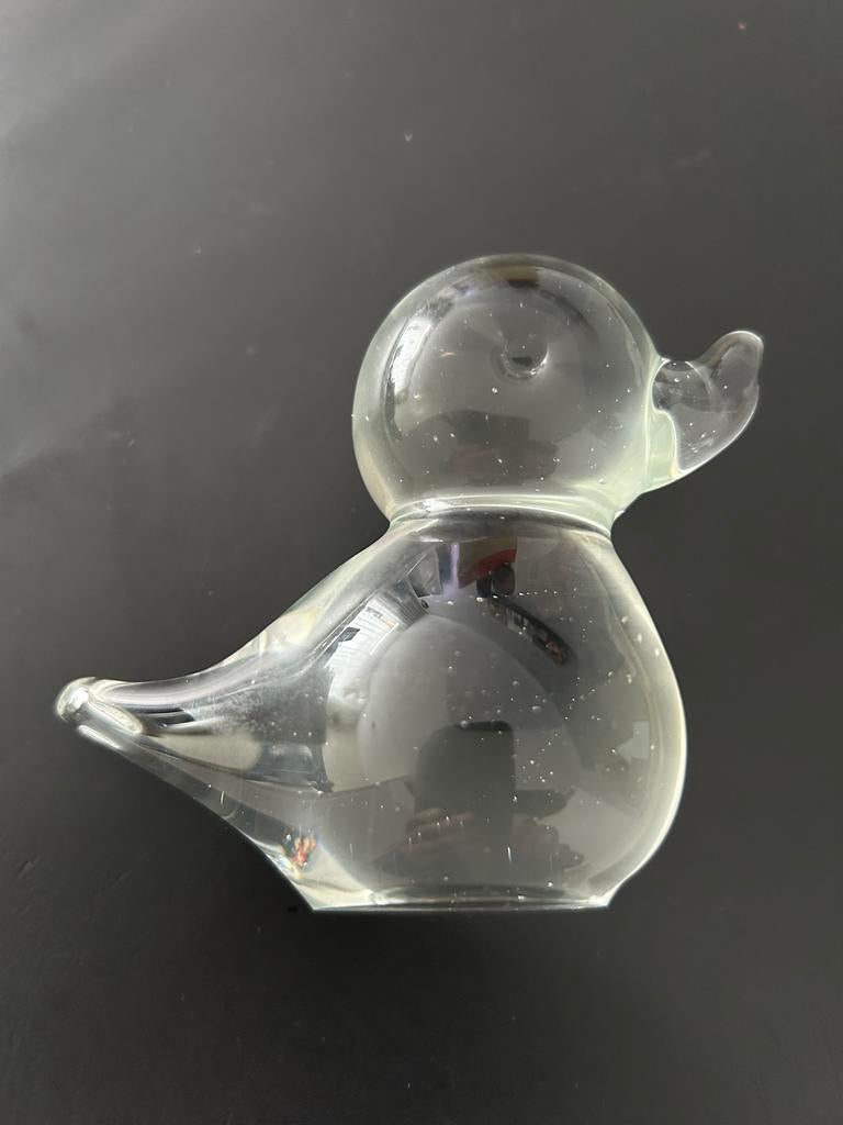 Glazen Eendje - Decoratief Figuur, Antiek en Kunst, Ophalen of Verzenden