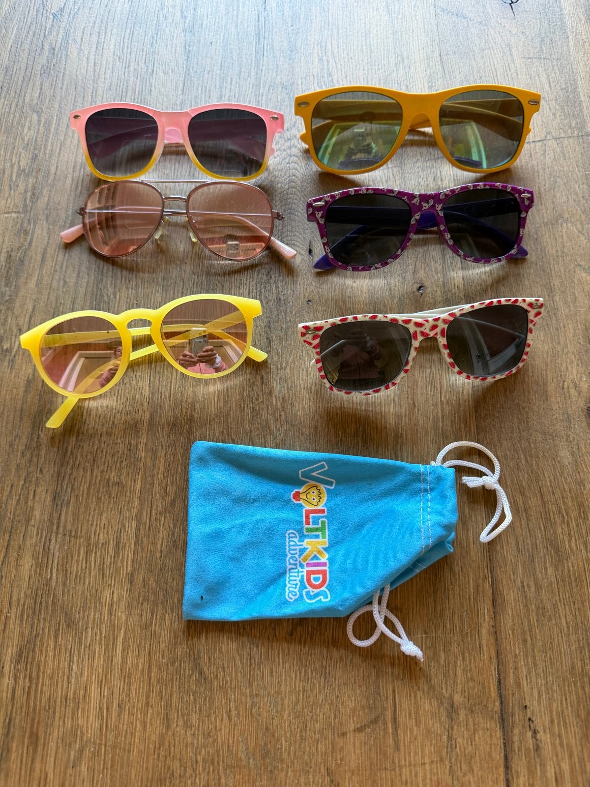 Leuke kinderzonnebrillen set - Diverse kleuren, Gebruikt, Zonnebril, Overige kleuren, Ophalen